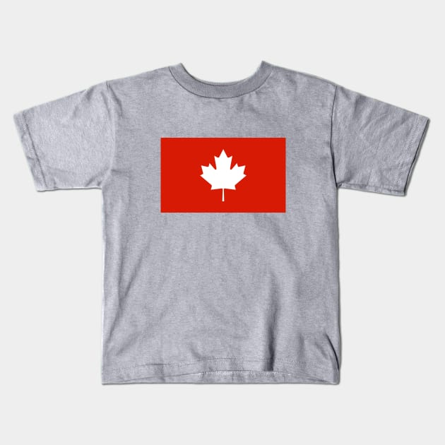 Switzerland / Canada Flag Mashup Kids T-Shirt by phneep